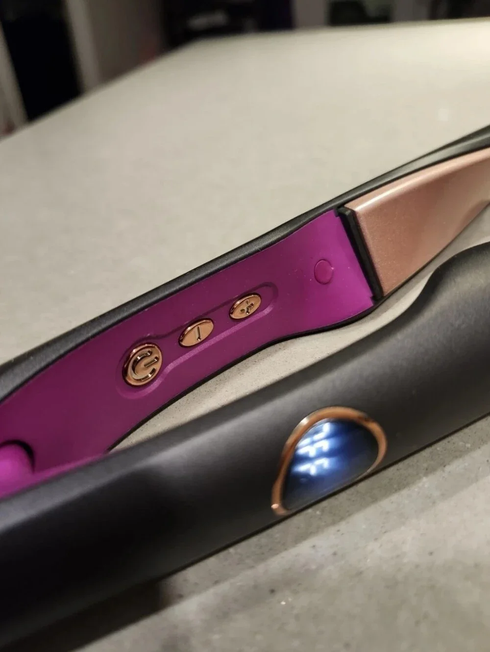 LANDOT Hair Straightener and Curler 2 in 1, Twist Straightening Curling Iron